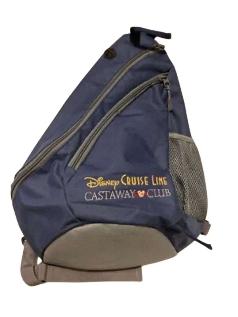 Disney Cruise Line Castaway Club Sling Backpack Navy Travel Bag Daypack